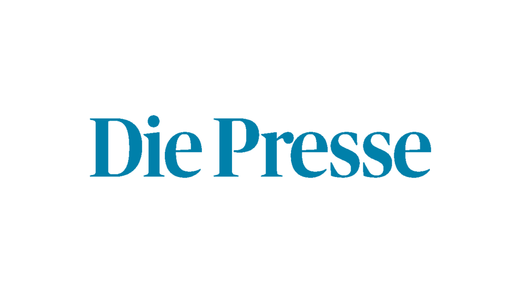 Die Presse Logo in HEIUKI Blau