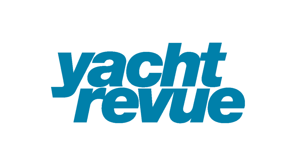 Yacht Revue Logo in HEIUKI Blau
