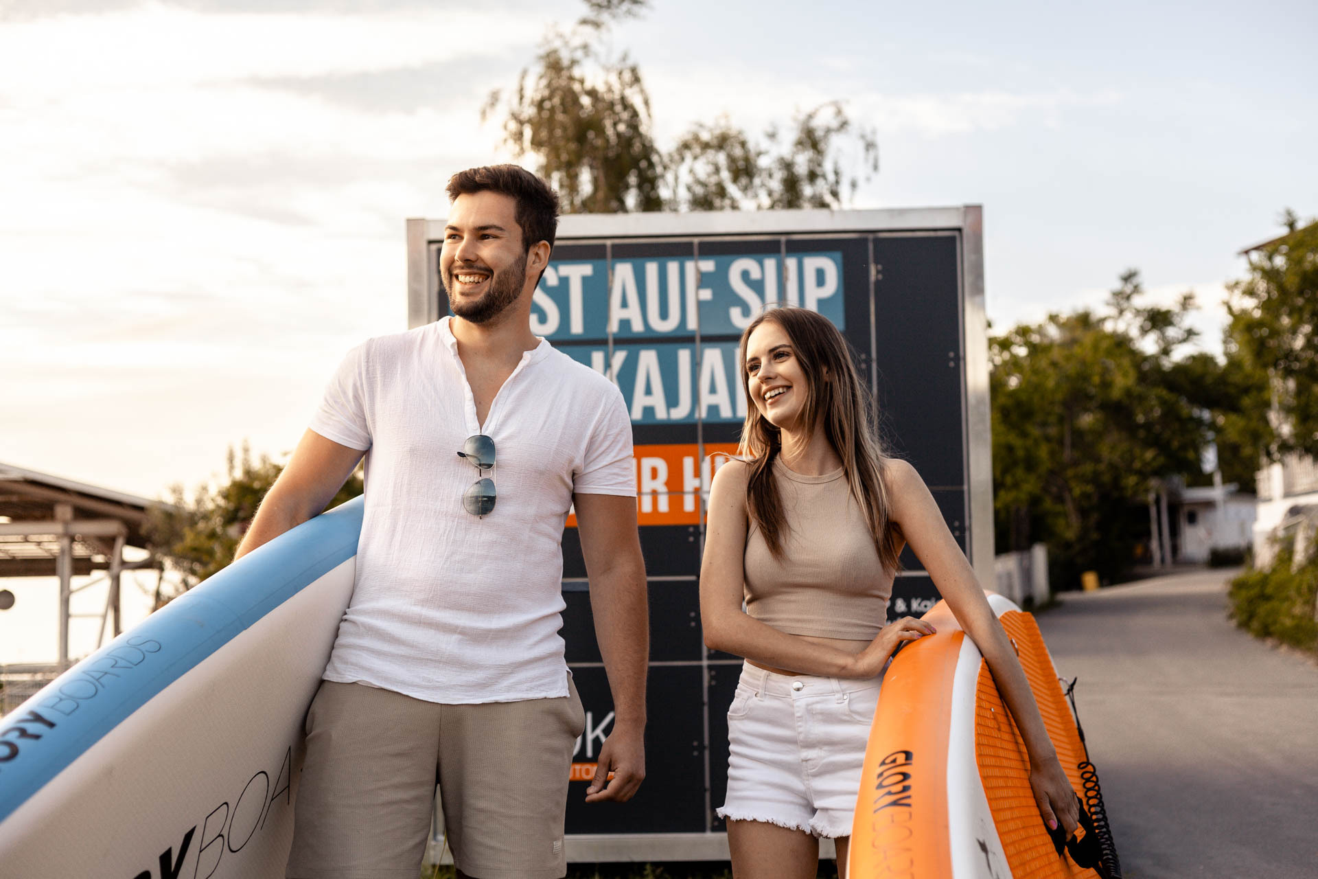 Stand Up Paddling Wien - SUP Verleih Heiuki