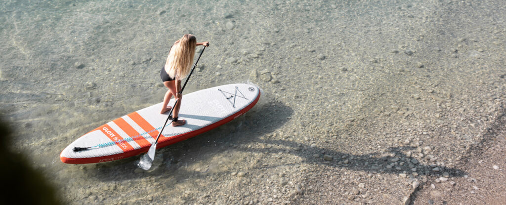 SUP-Verleih in Hamburg