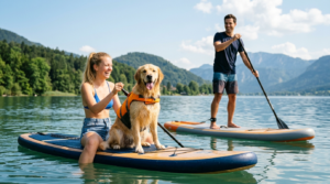stand up paddle hund